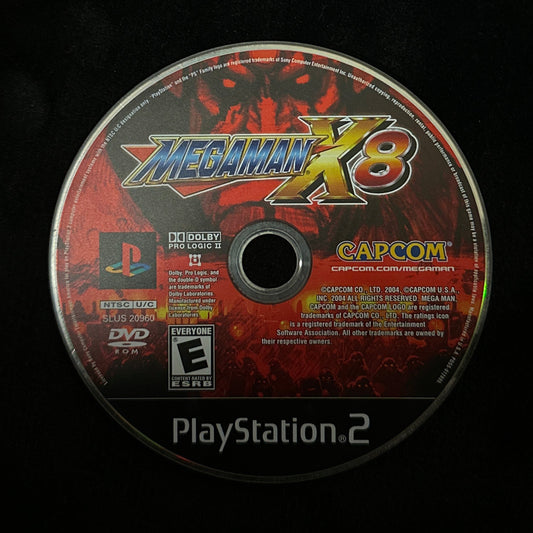 Mega Man X8 for PS2 (loose disc)