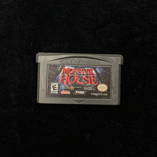 Game cartridge on a black background