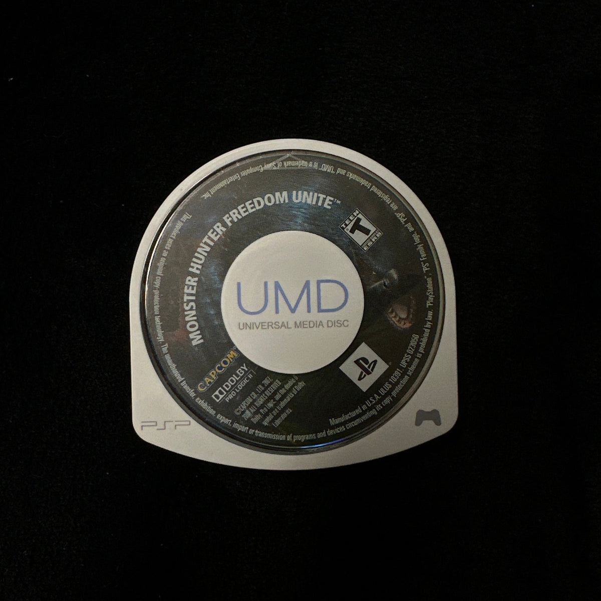 Monster Hunter Freedom Unite for PSP (loose disc)