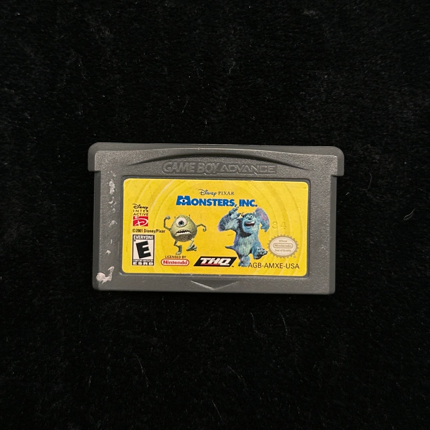 Monsters Inc for GameBoy Advance