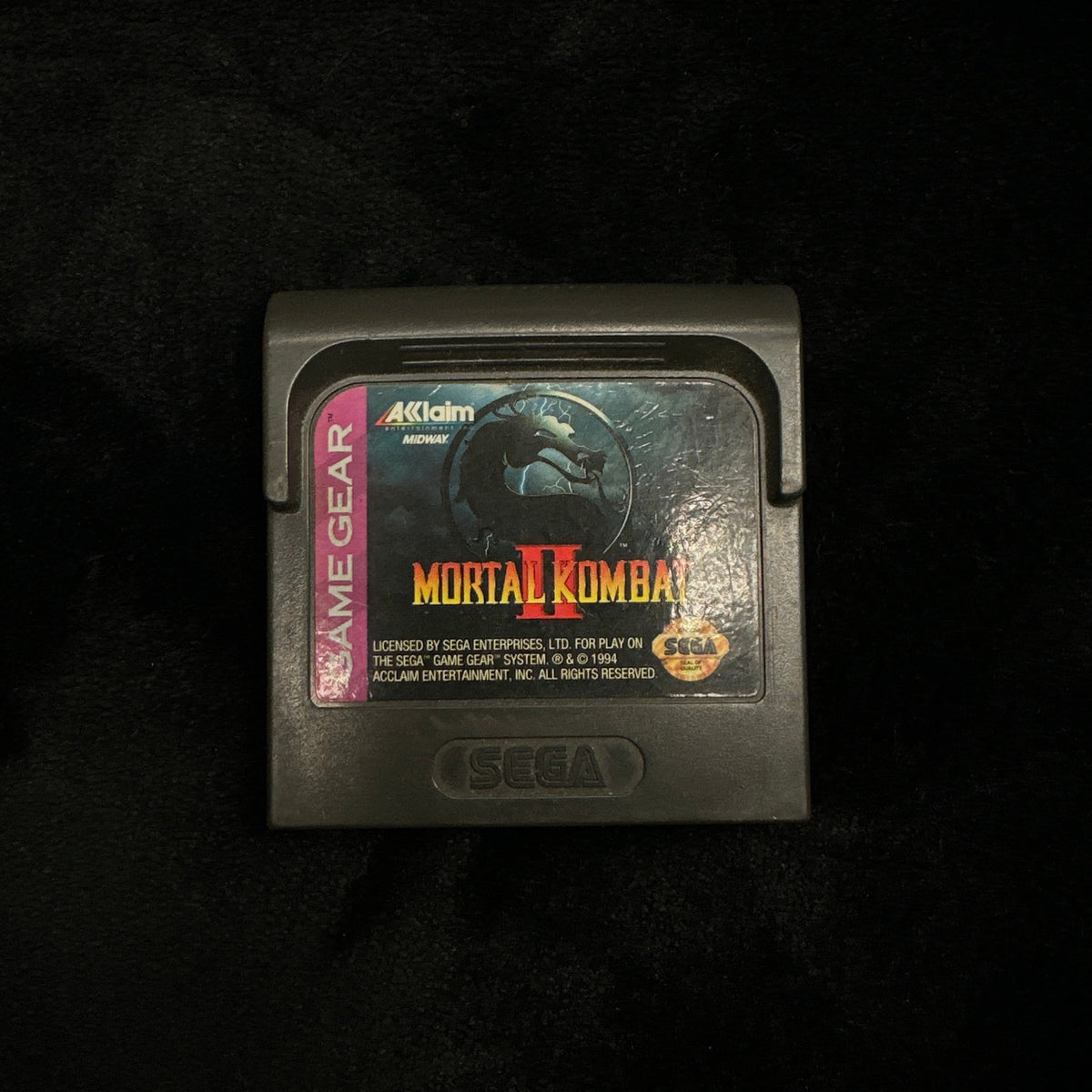 Mortal Kombat II for Sega Game Gear 