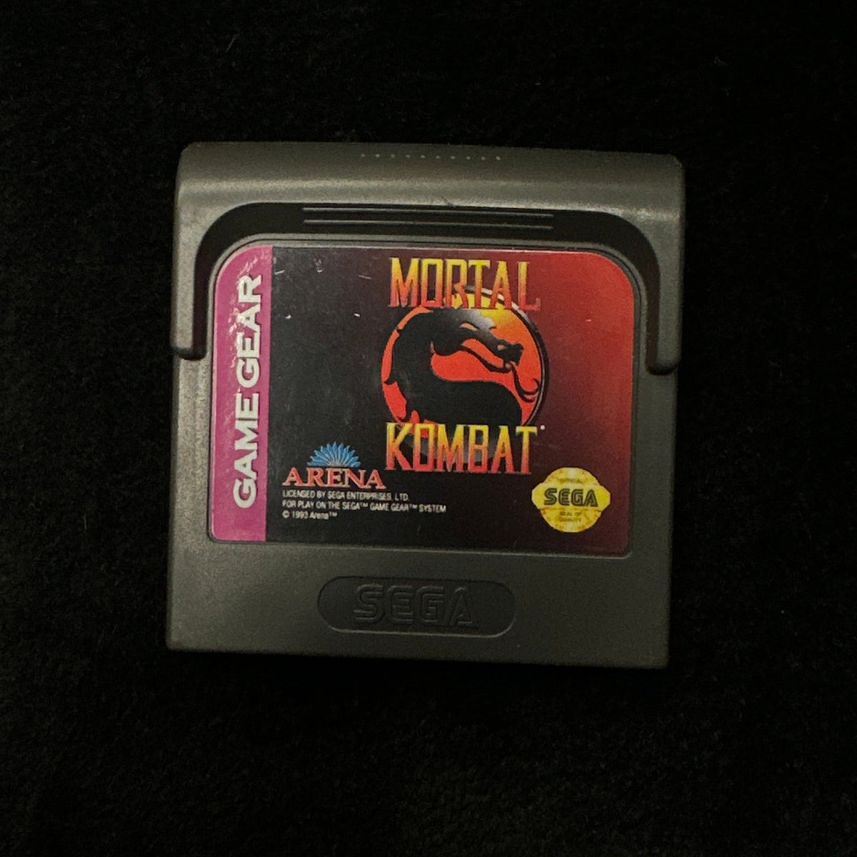 Mortal Kombat for Sega Game Gear