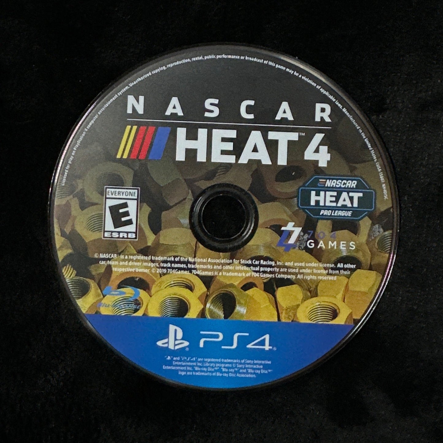 NASCAR Heat 4 for PS4 (loose disc)