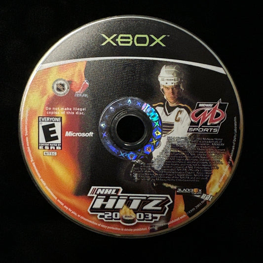 NHL Hitz 2003 for Xbox (loose disc)