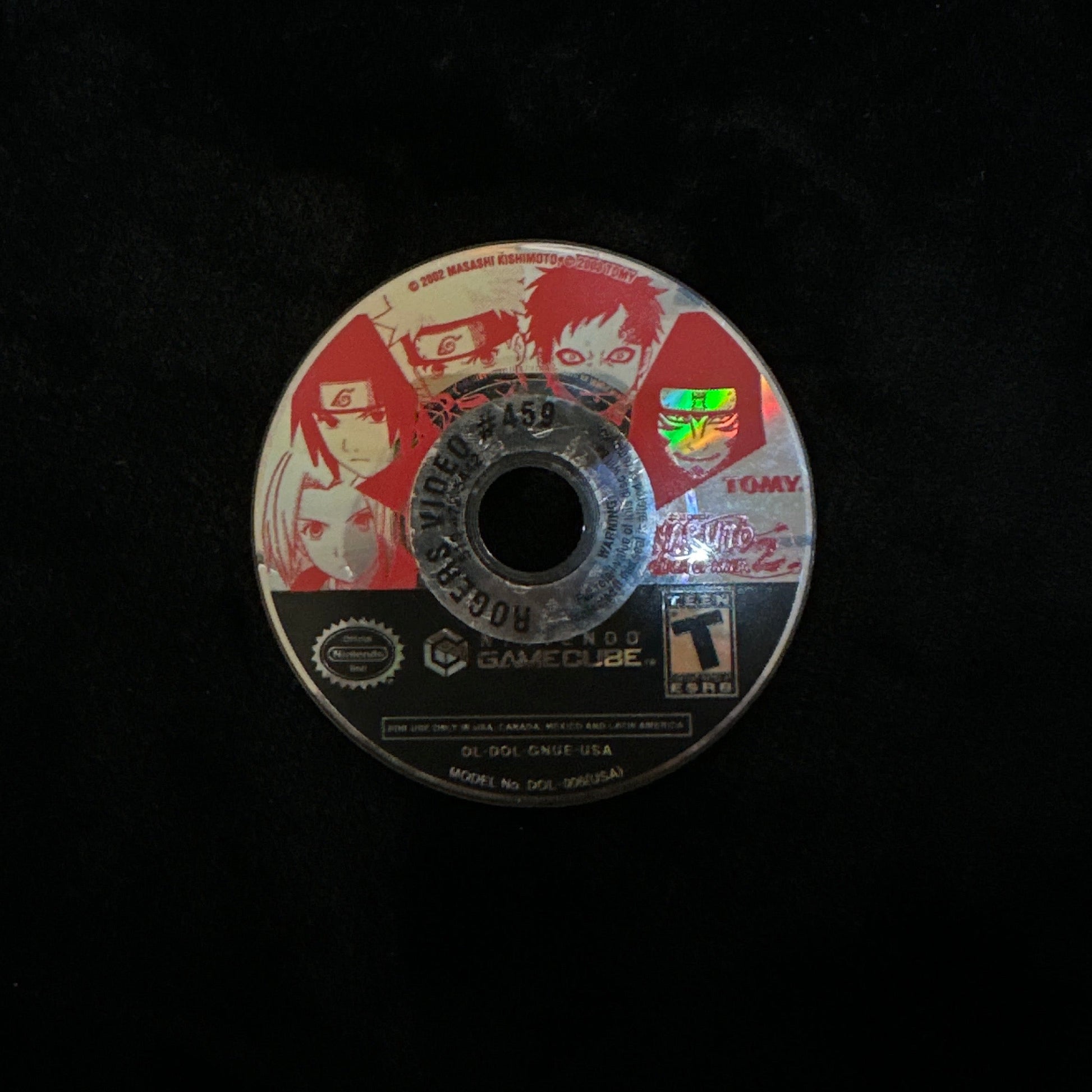 Naruto Clash of Ninja 2 for Nintendo GameCube (loose disc)
