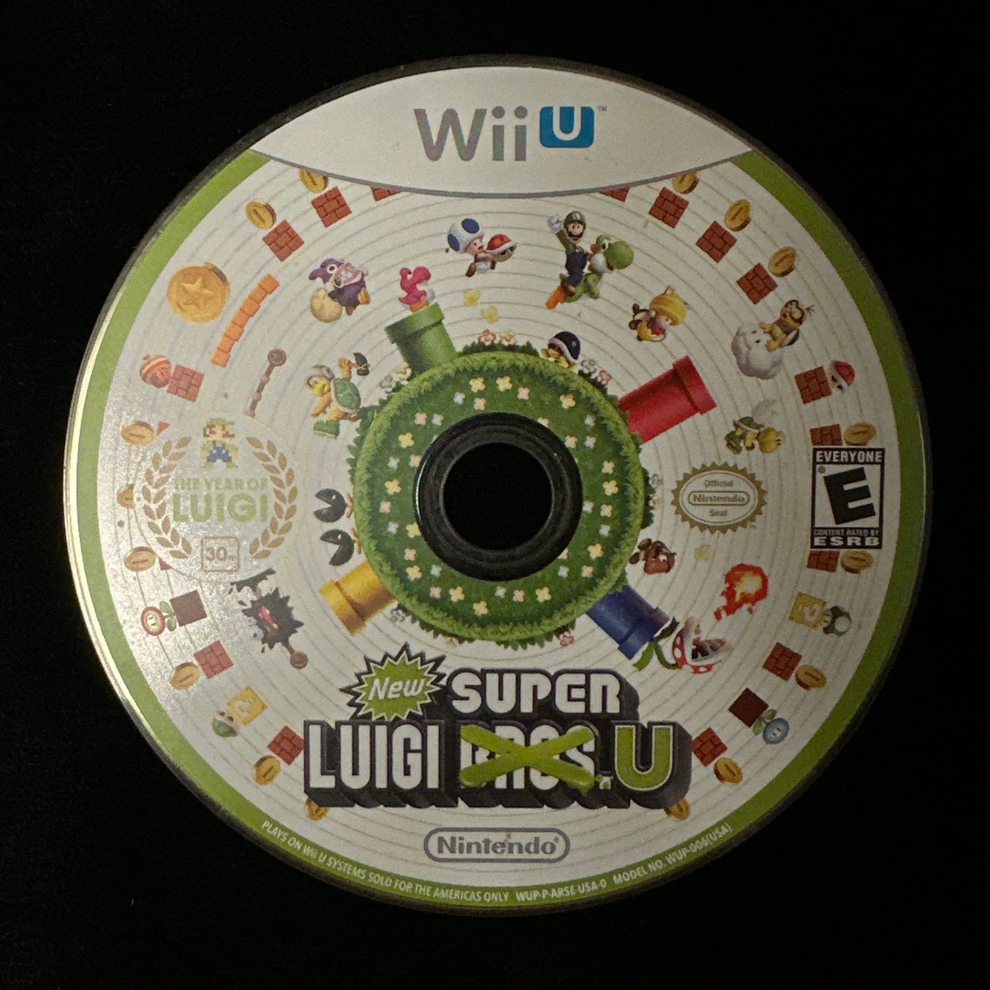 New Super Luigi U for Wii U (loose disc)