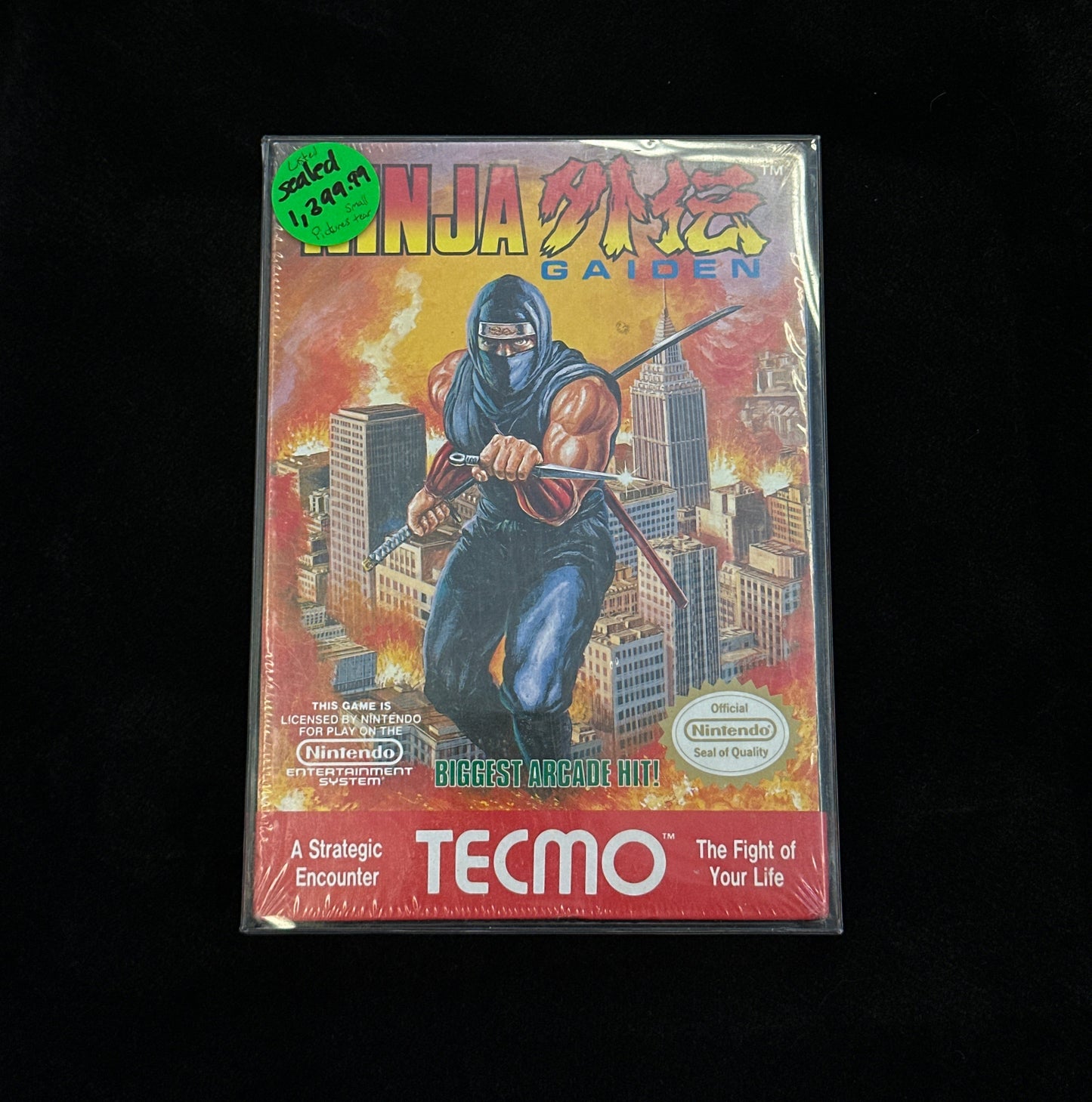 Ninja Gaiden for NES (Sealed)