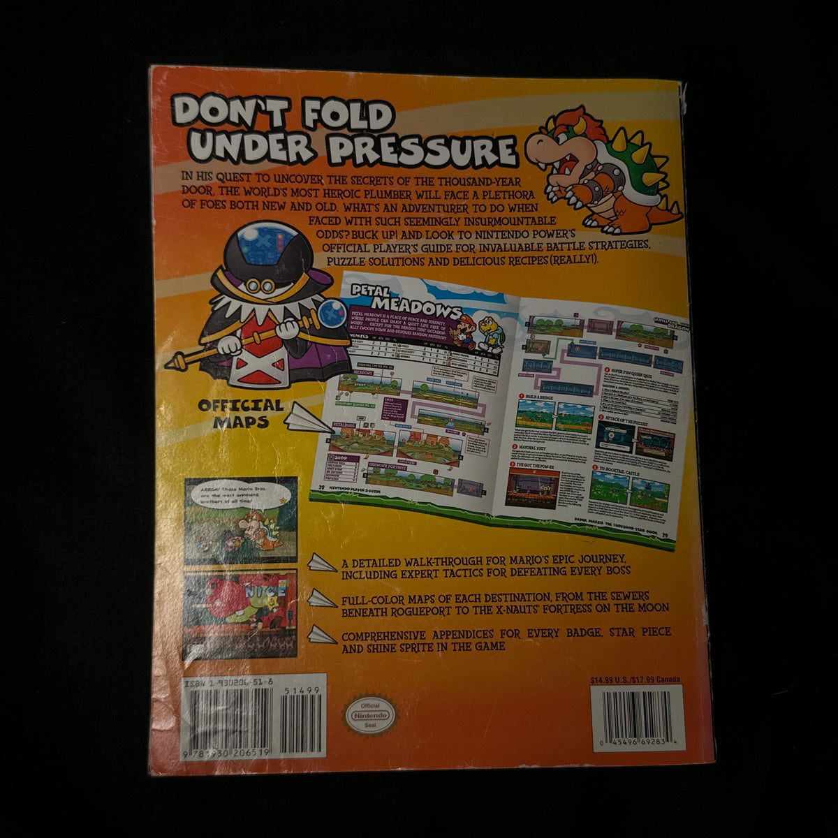 Paper Mario The Thousand-Year Door The Official Guide from Nintendo Power Back