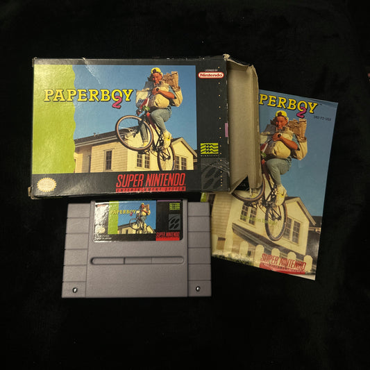 Paperboy 2 for SNES (CIB) Front