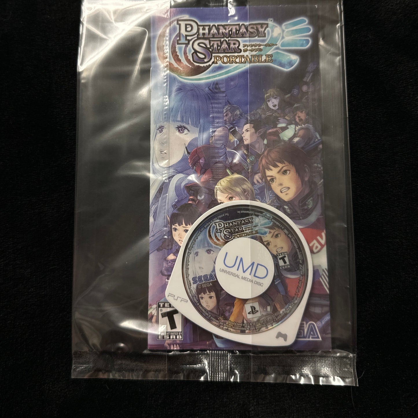 Phantasy Star Portable for PSP (Loose + Manual)