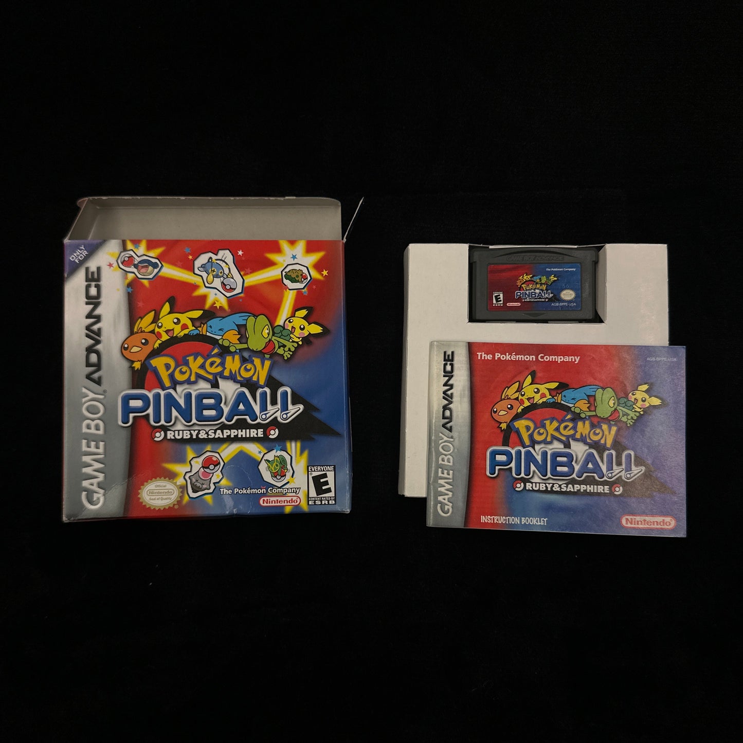 Pokémon Pinball Ruby & Sapphire Fire Game Boy Advance