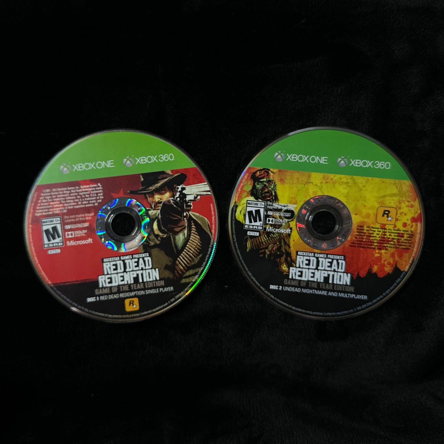 Red Dead Redemption [GOTY] for Xbox One (loose disc)