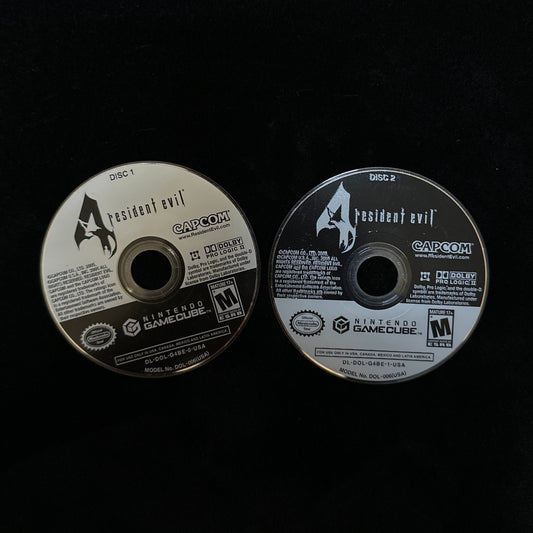 Resident Evil 4 for Nintendo GameCube (loose discs)