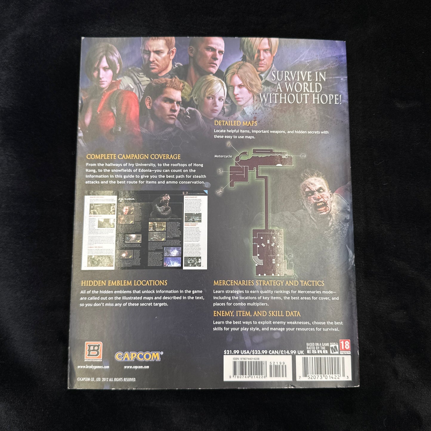 Resident Evil 6 BradyGames Signature Series Guide
