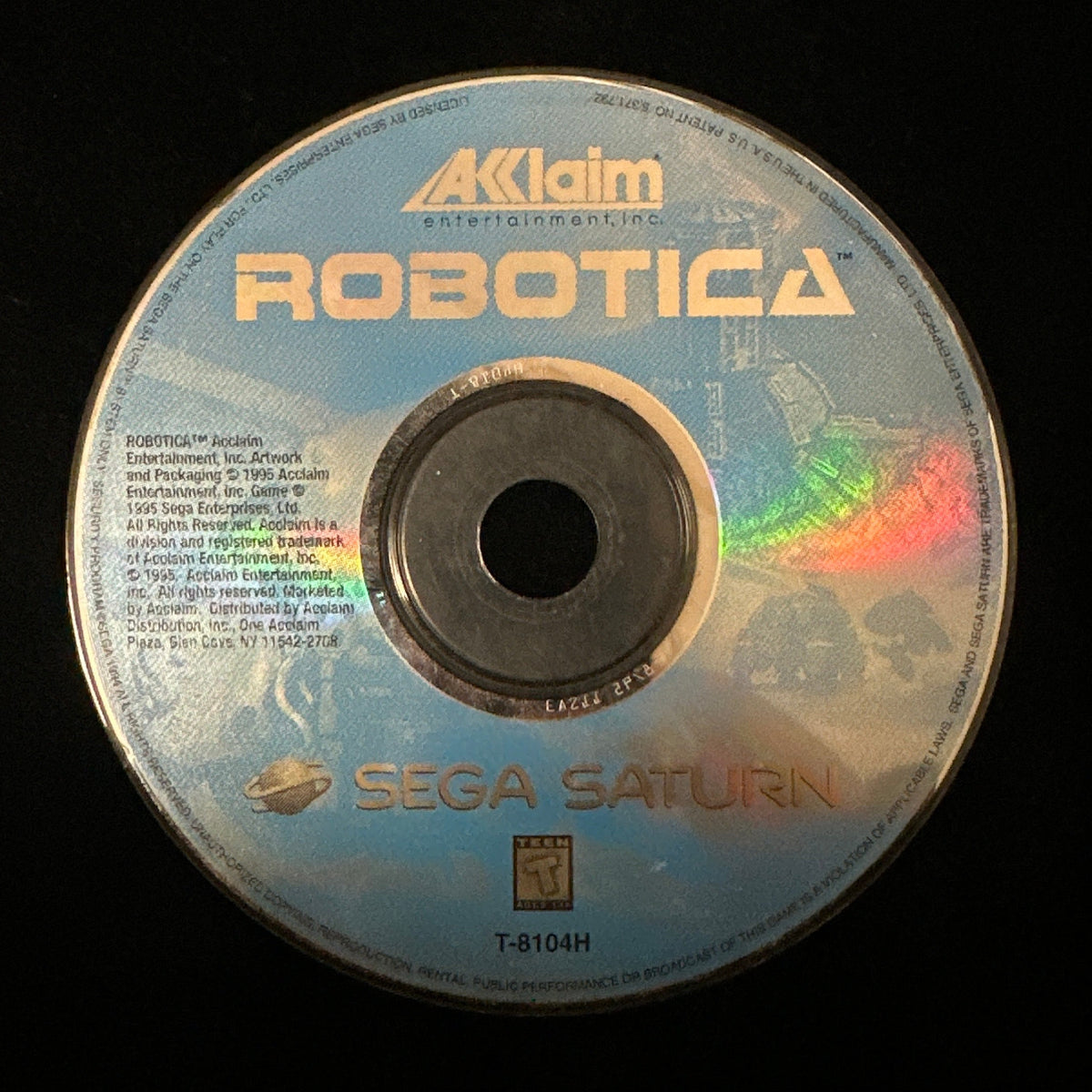 Robotica for Sega Saturn (loose disc)