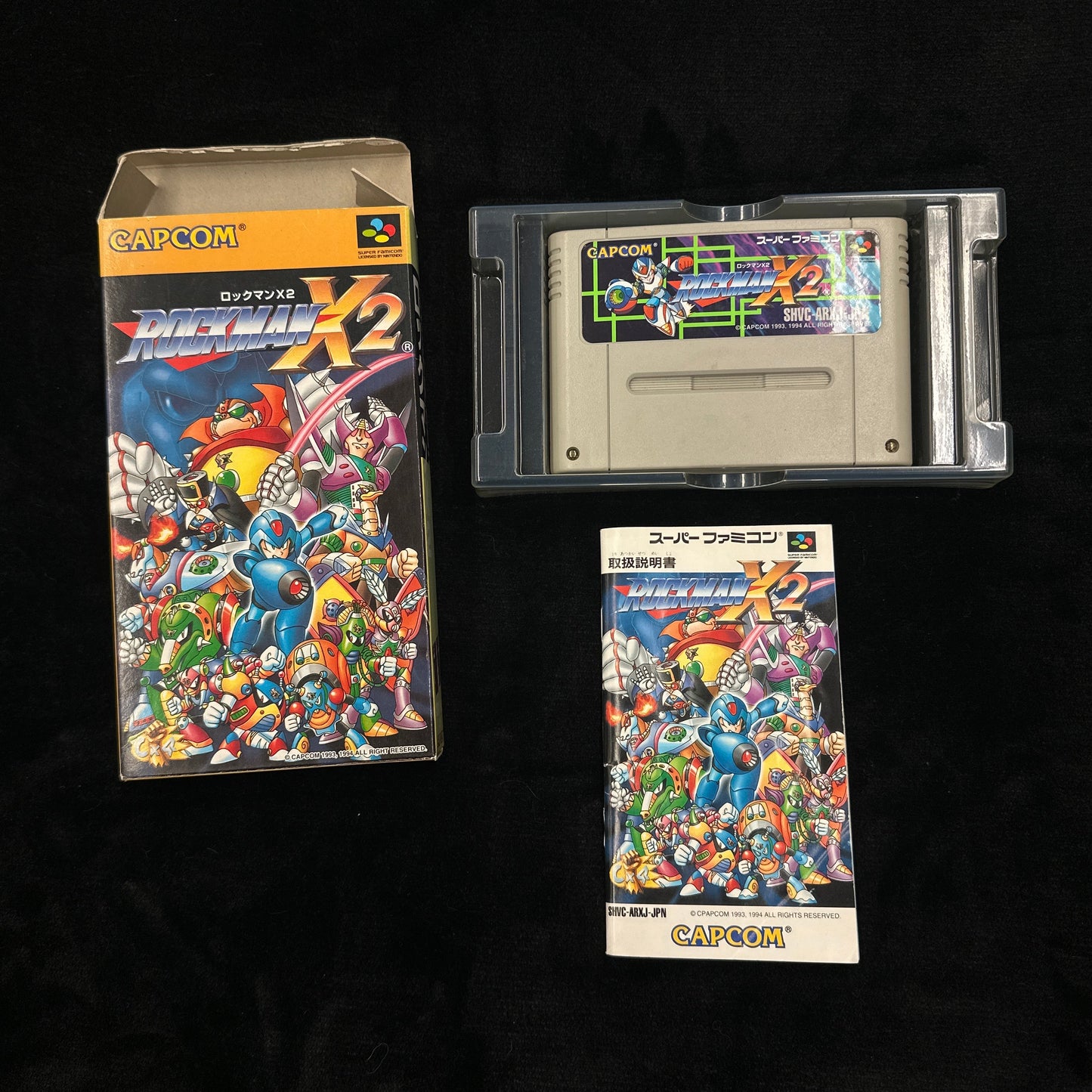 Rockman X2 for Super Famicom (Japanese)