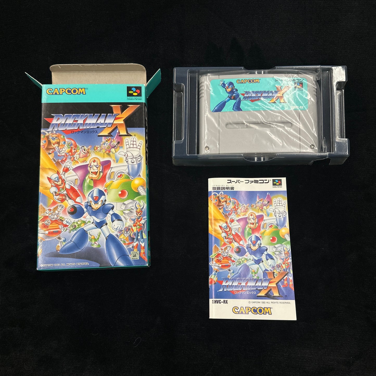 Rockman X for Super Famicom (Japanese)