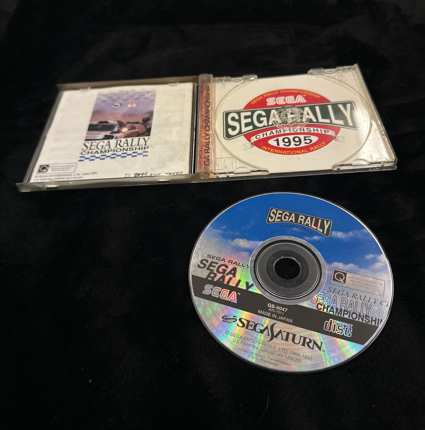 Sega Rally Championship 1995 for Seaga Saturn (Japanese)