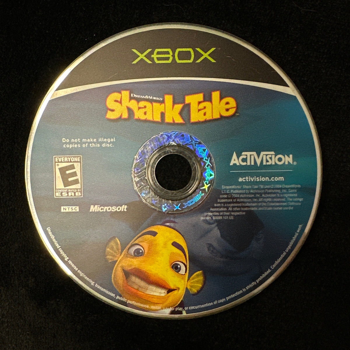 Shark Tale for Xbox (loose disc)