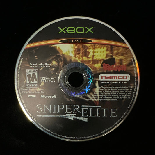 Sniper Elite for Xbox (loose disc)
