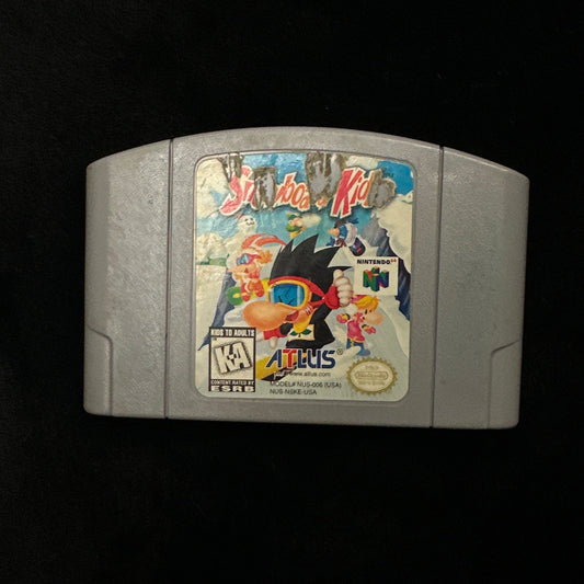 Snowboard Kids for Nintendo 64 On a Black background