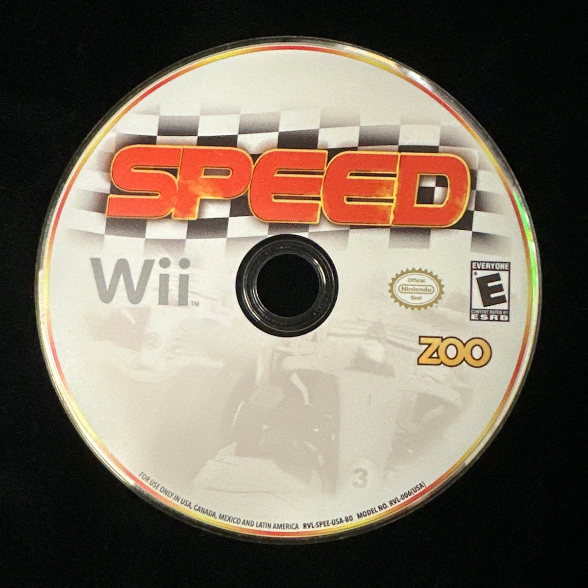 Speed for Wii for GameCube (loose disc)