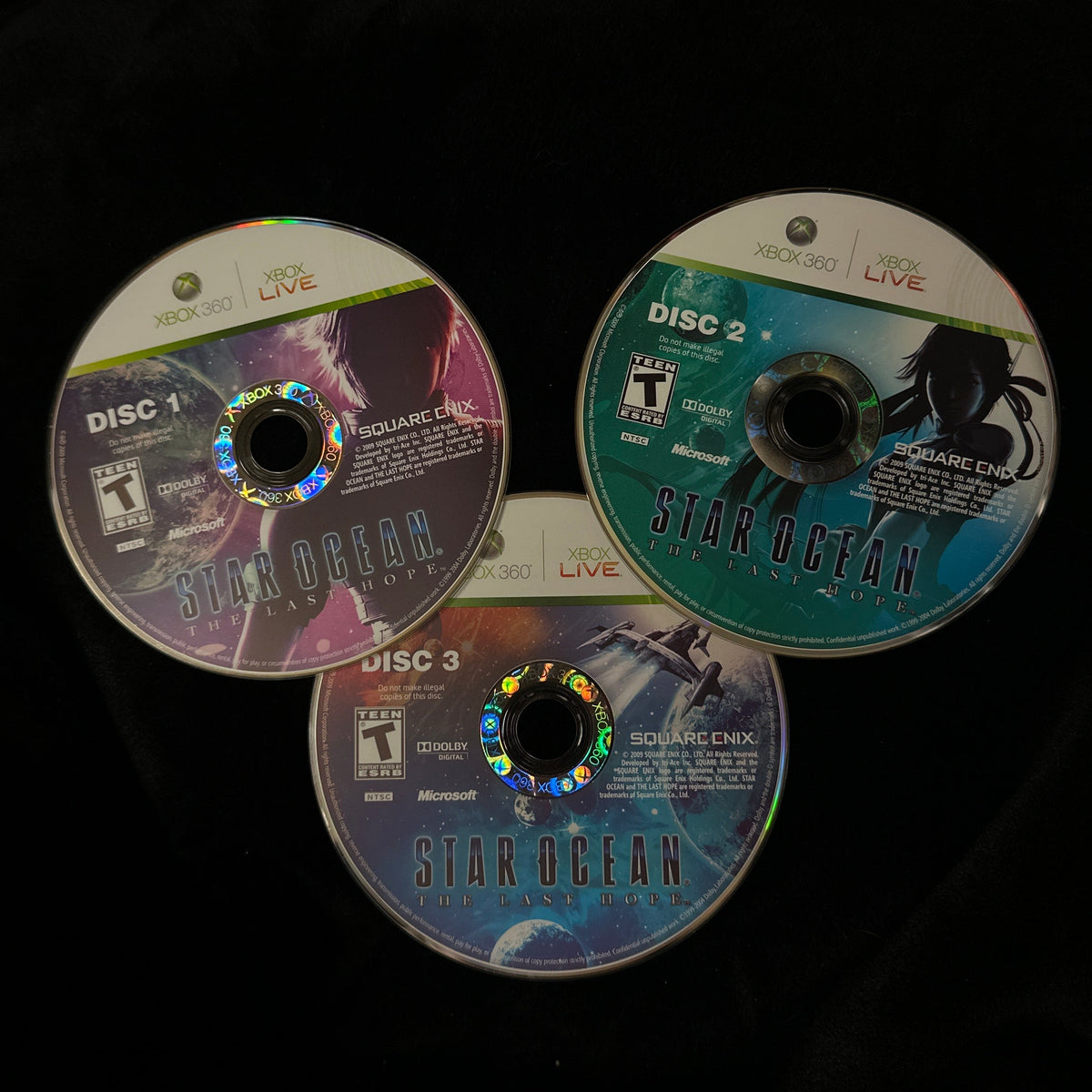 Star Ocean the Last Hope for Xbox 360 (loose discs)