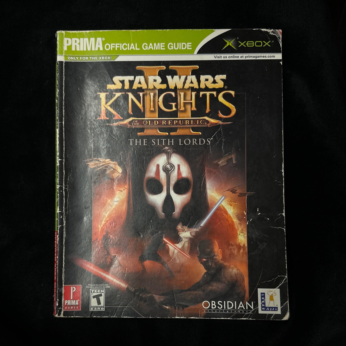 Star Wars Knights of the Old Republic ii The Sith Lords Prima Official Game Guide Front
