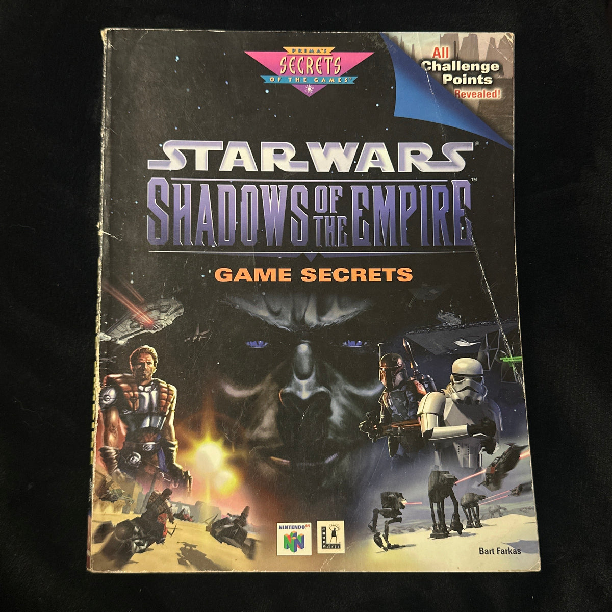 Star Wars Shadows of the Empire Game Secrets front