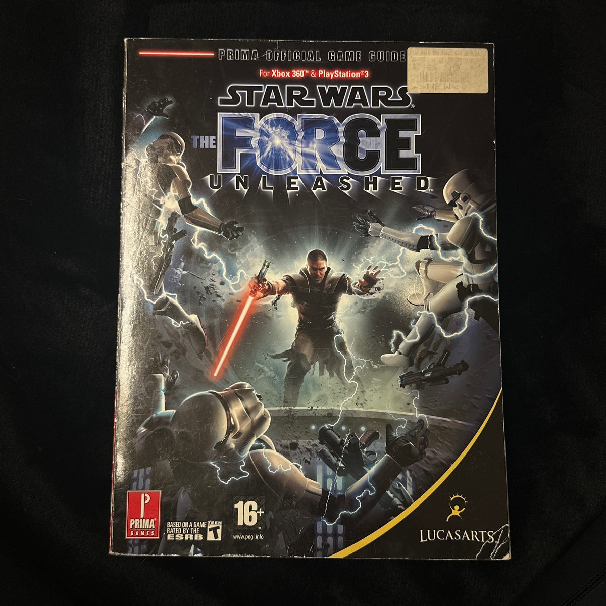 Star Wars the Force Unleashed Prima Official Game Guide Side 1