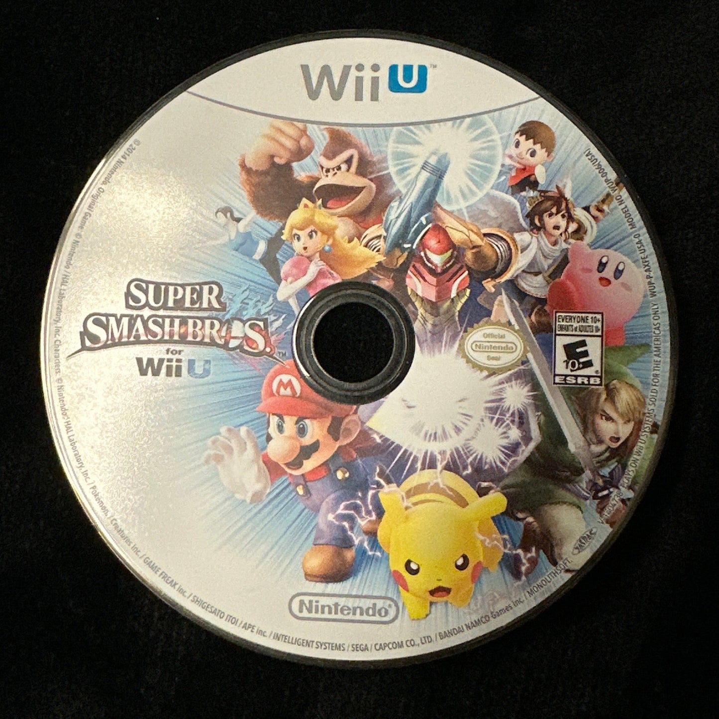 Super Smash Bros for Wii U (loose disc)