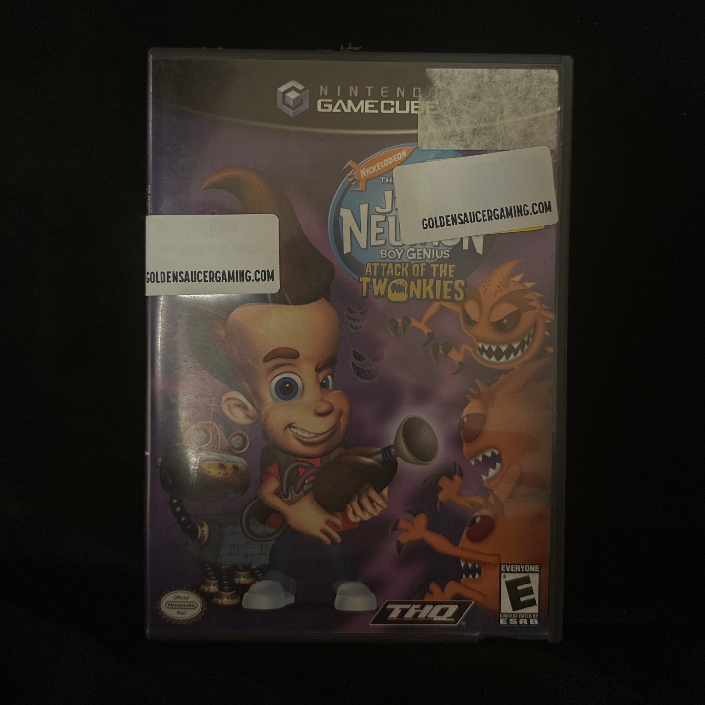 The Adventures of Jimmy Neutron Boy Genius Attack of the Twonkies for GameCube (CIB)