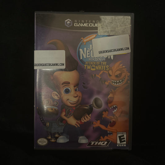 The Adventures of Jimmy Neutron Boy Genius Attack of the Twonkies for GameCube (CIB)