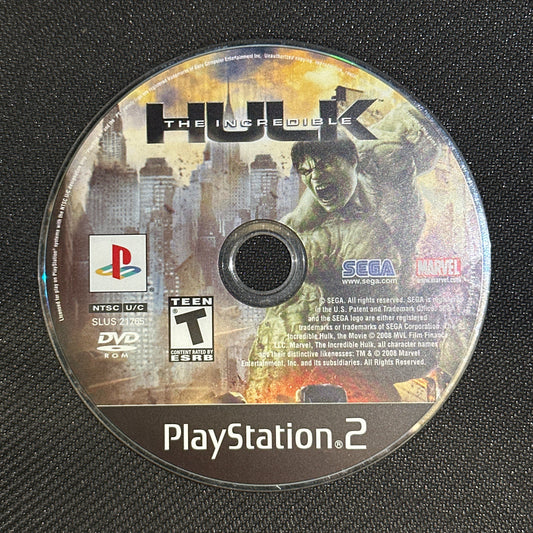 The Incredible Hulk for PlayStation 2 (Loose Disc)