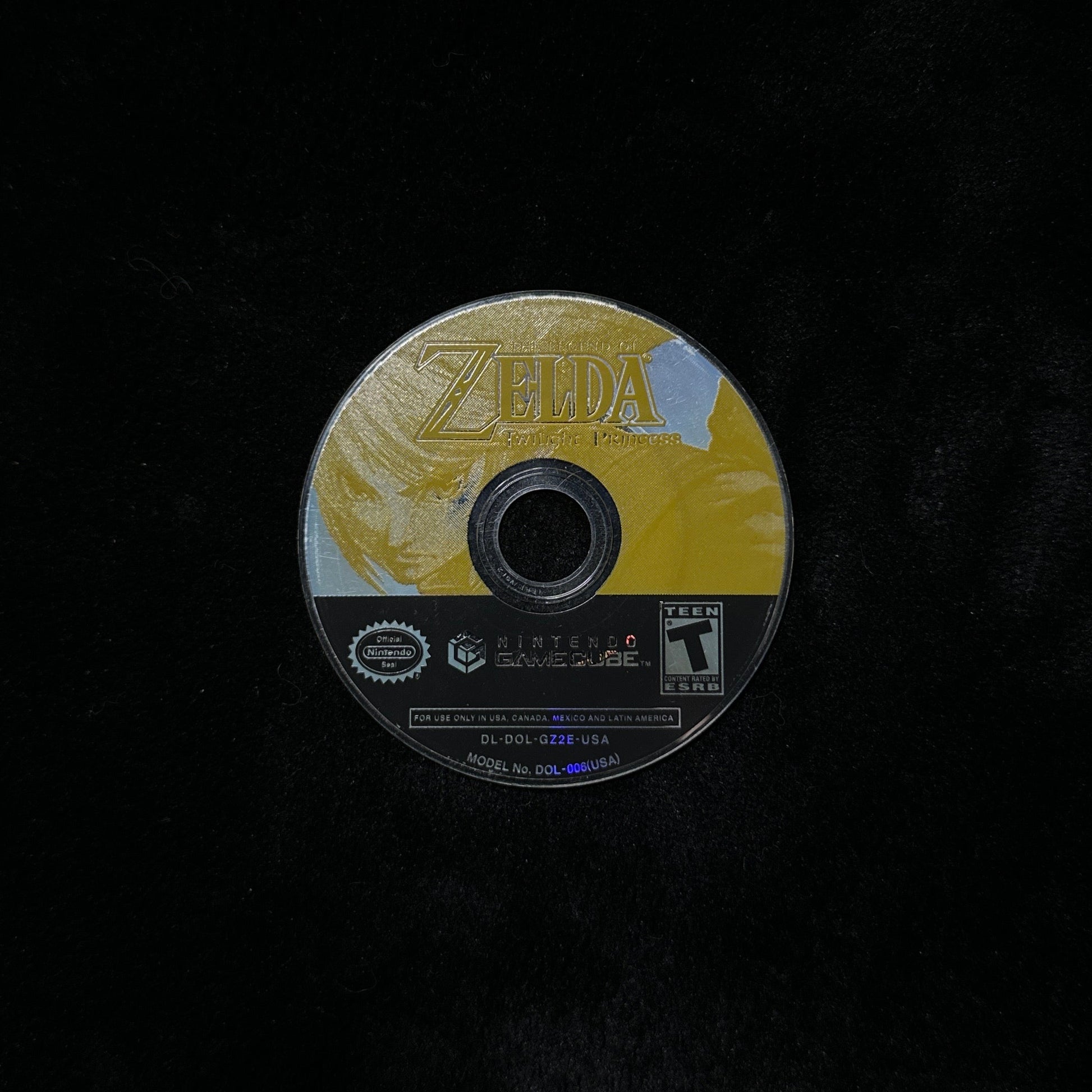 The Legend of Zelda Twilight Princess for Nintendo GameCube (loose disc)