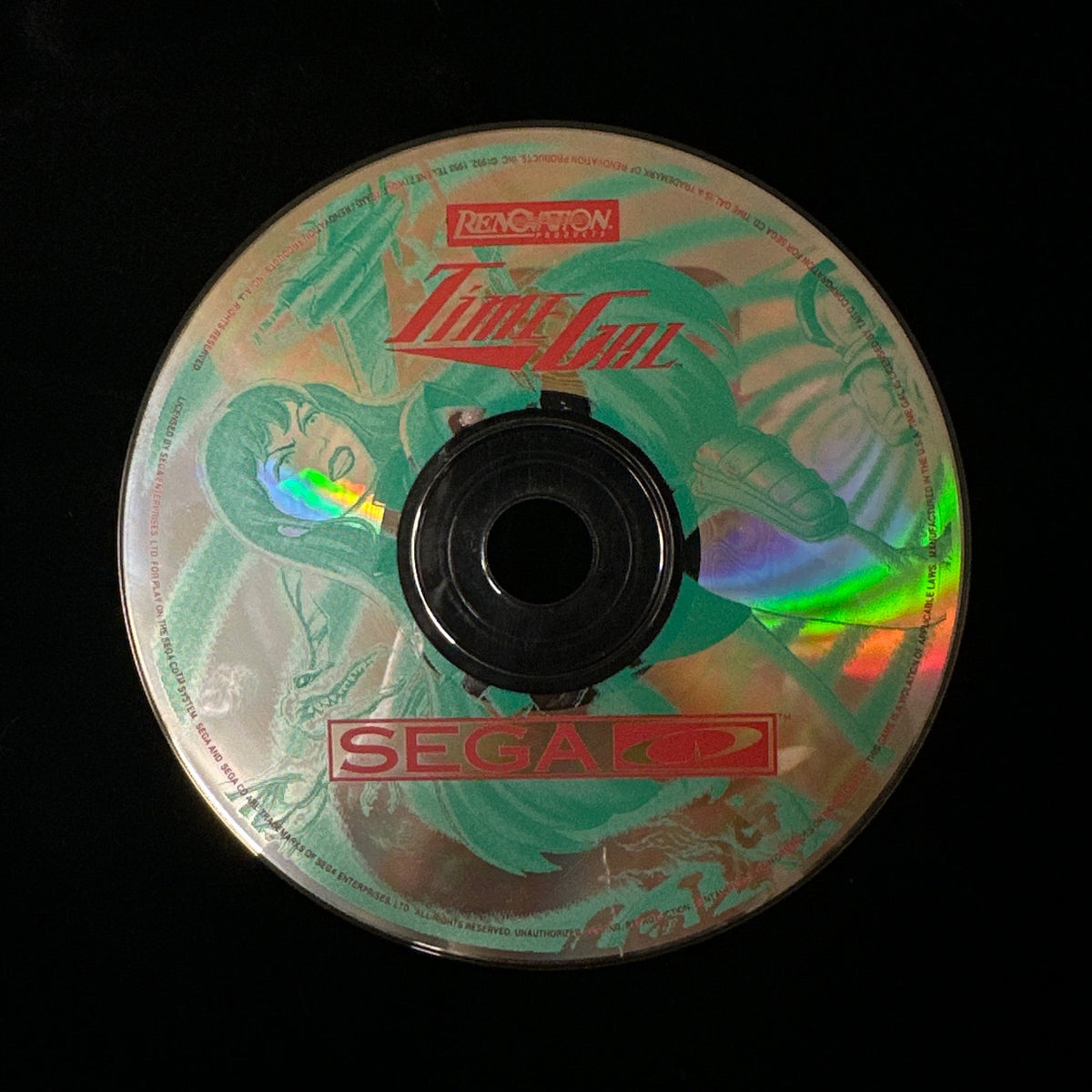 Time Gal for Sega CD (loose disc)