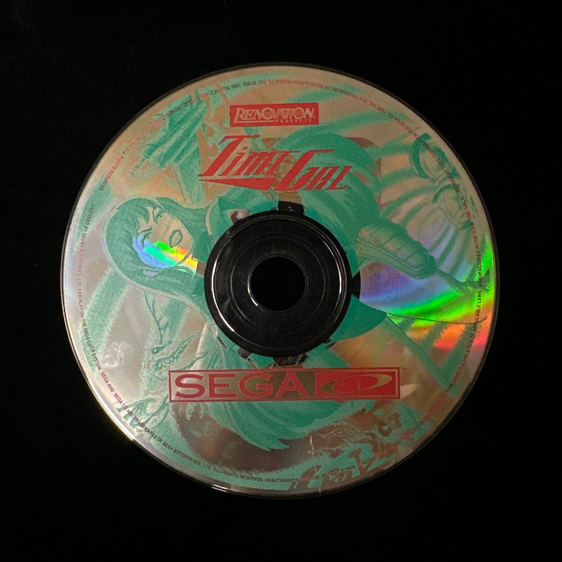 Time Gal for Sega CD (loose disc)