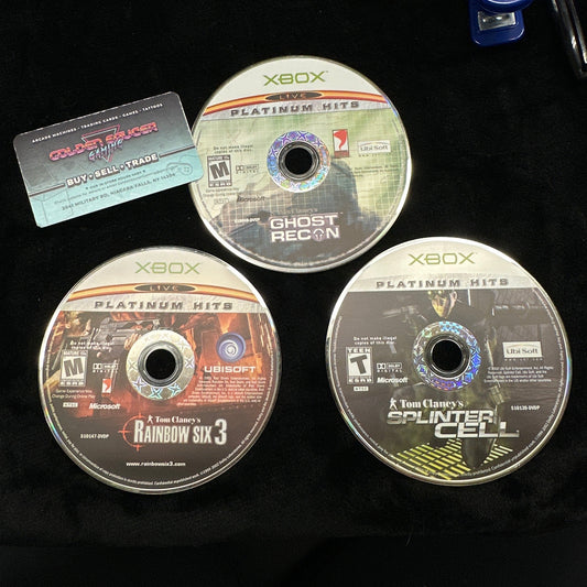 Tom Clancy’s 3-Pack [Platinum Hits] for Xbox (Loose Discs)