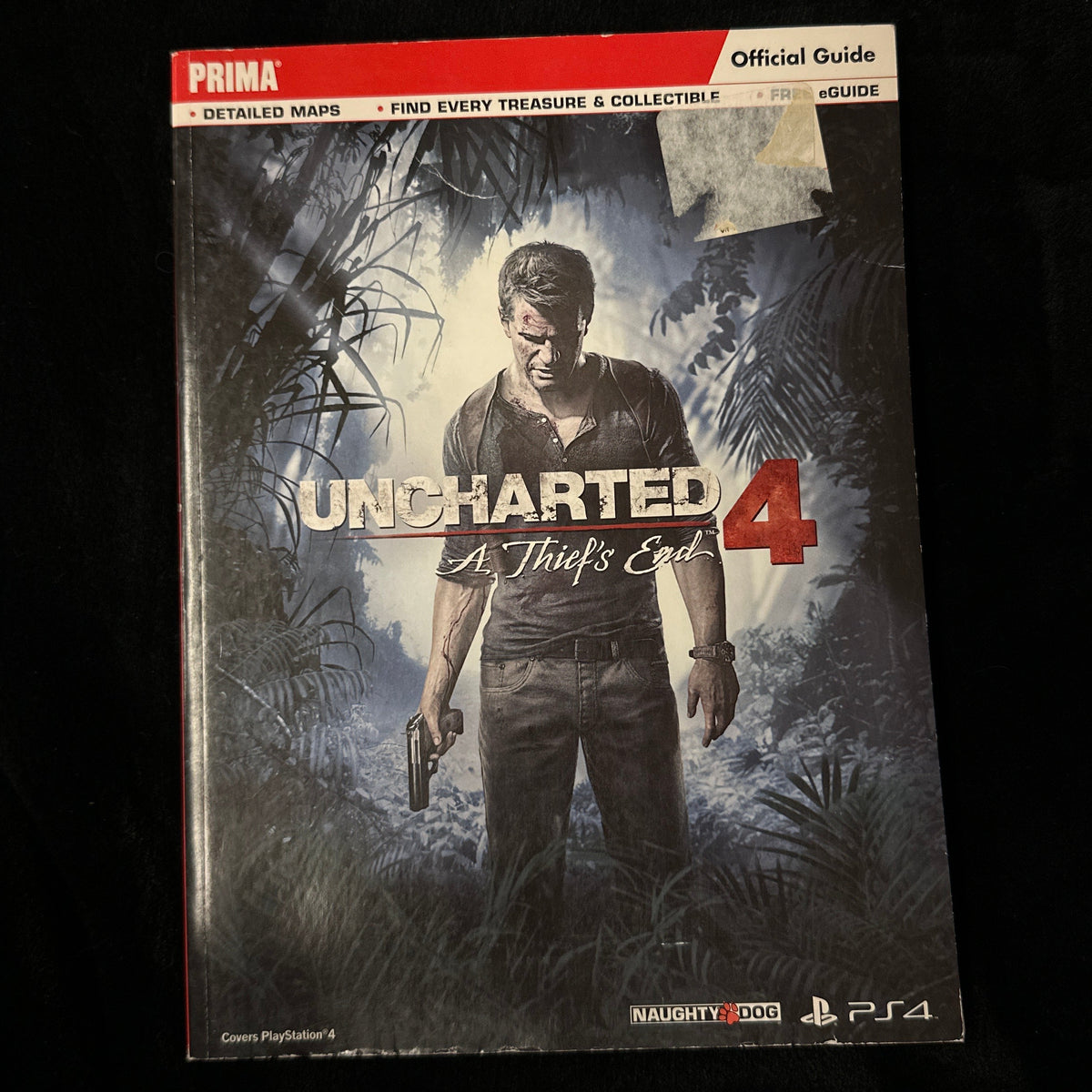 Uncharted 4 A Thief’s End Official Guide front
