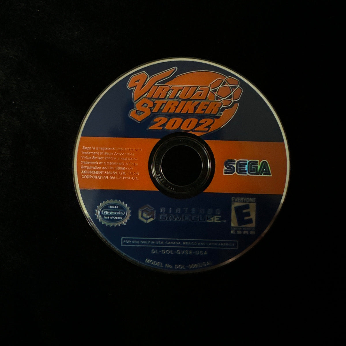 Virtua Striker 2002 for GameCube (loose disc)