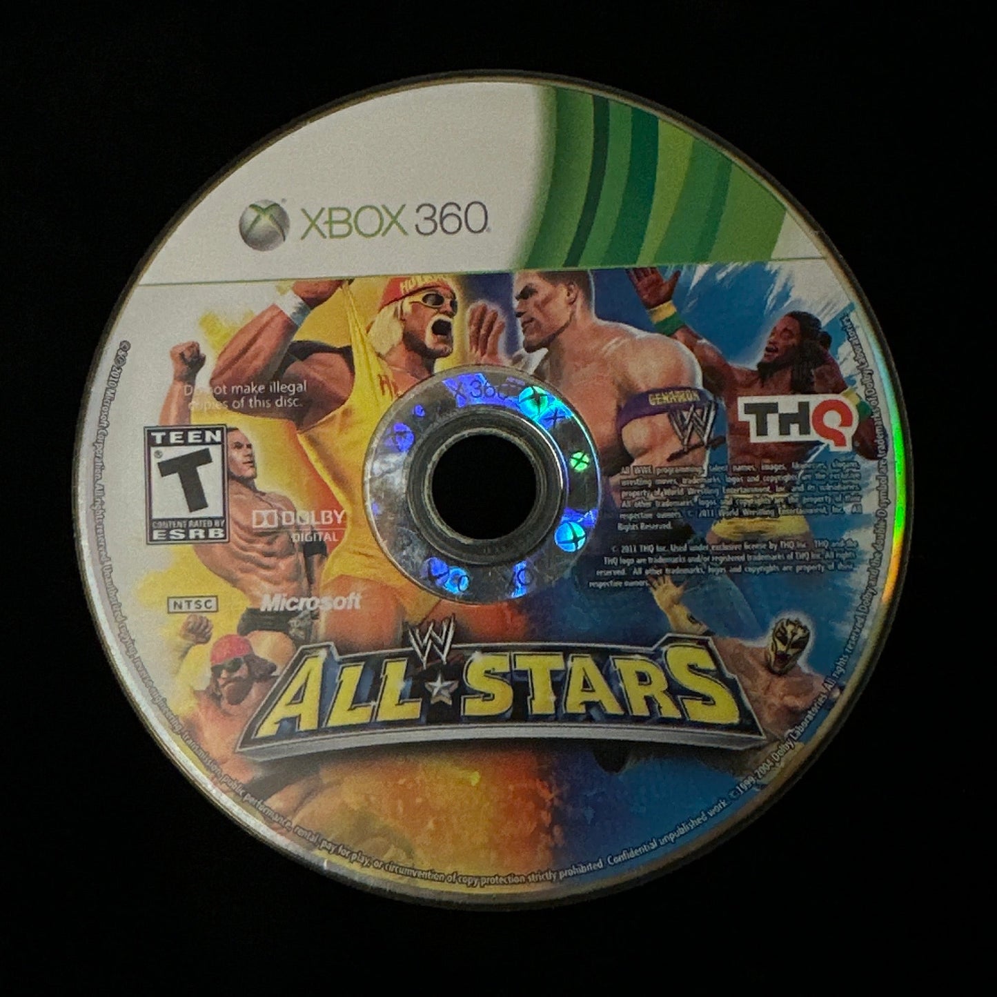 WWE All Stars for Xbox 360 (loose disc)