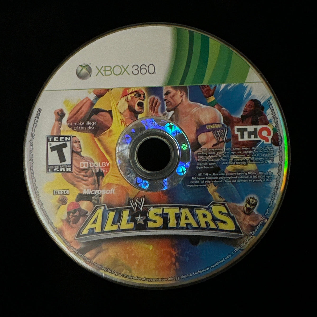 WWE All Stars for Xbox 360 (loose disc)