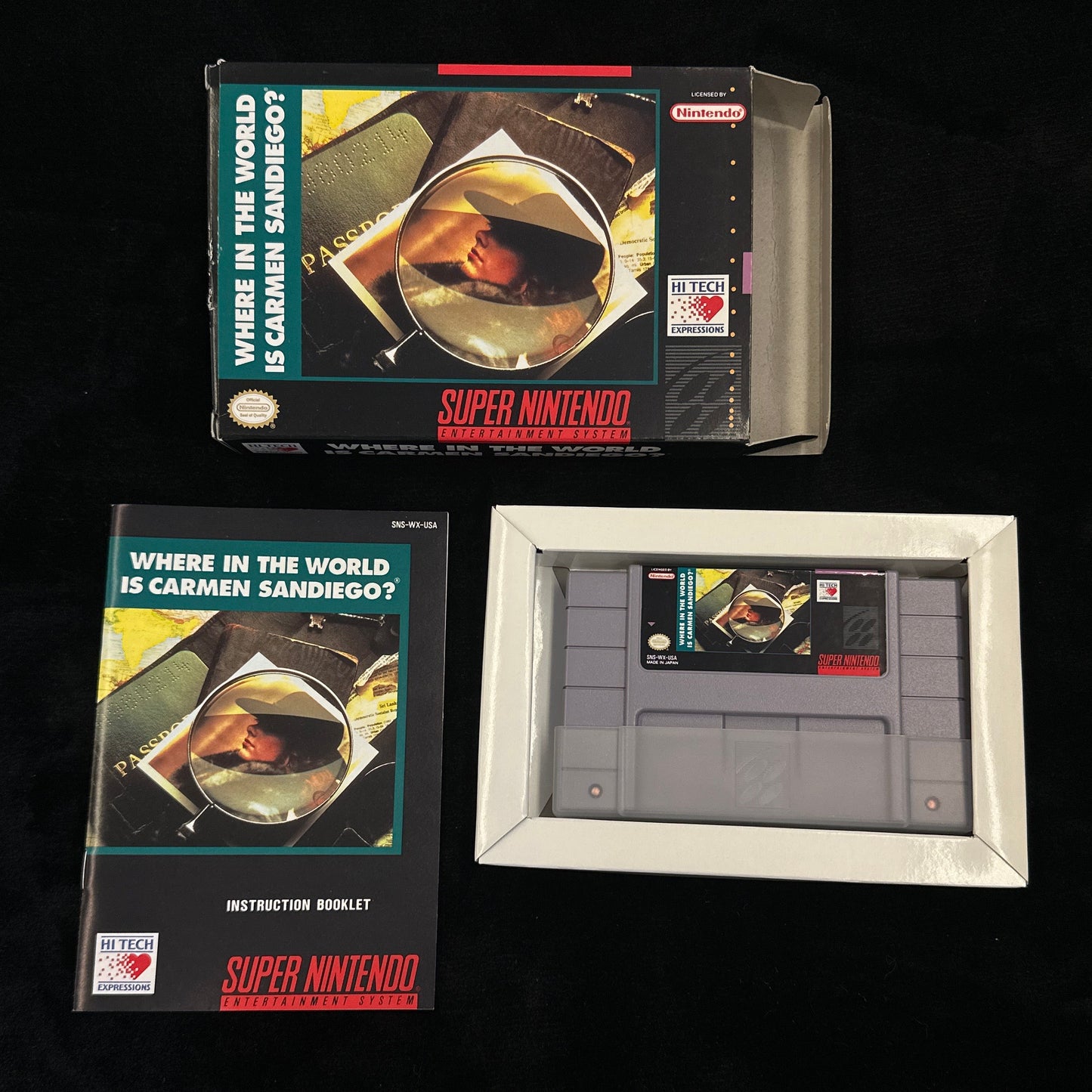 Where in the World is Carmen Sandiego? for SNES