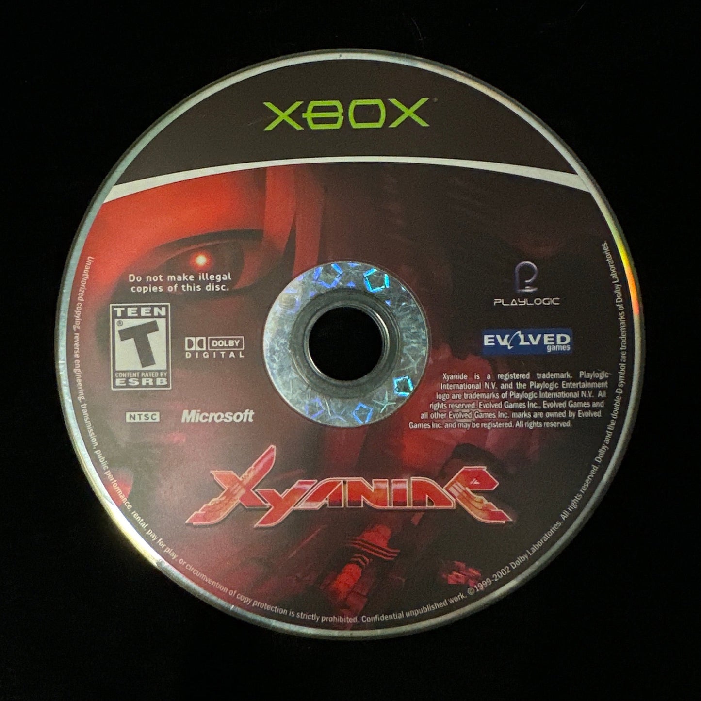 Xyanide for Xbox (loose disc)