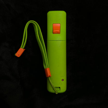 Yoshi Colorway Wii Remote Back with wrist strap