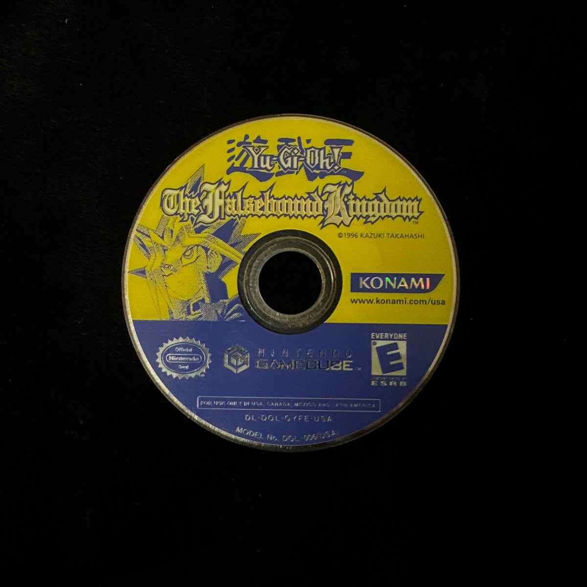 Yu-Gi-Oh the Falsebound Kingdom for GameCube (loose disc)
