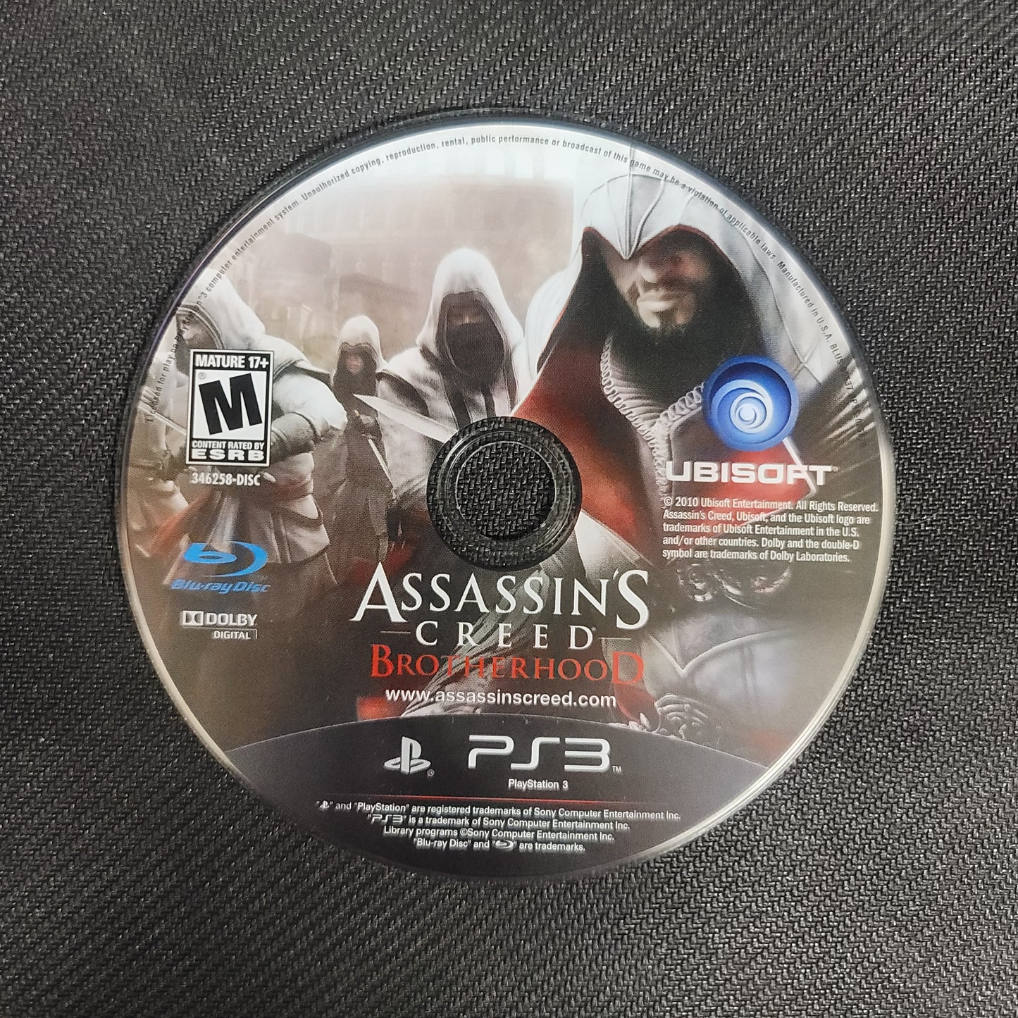 Assassin's Creed Brotherhood for PlayStation 3 (Loose Disc)