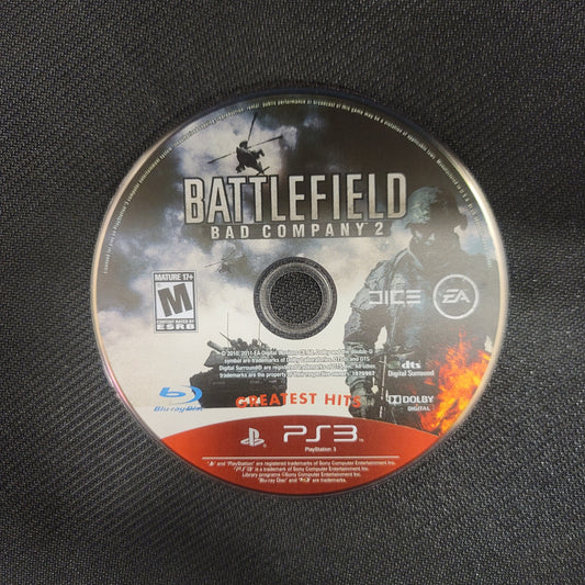 Battlefield Bad Company 2 for PlayStation 3 (Loose Disc)